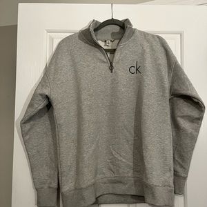 Calvin Klein Grey Quarter Zip